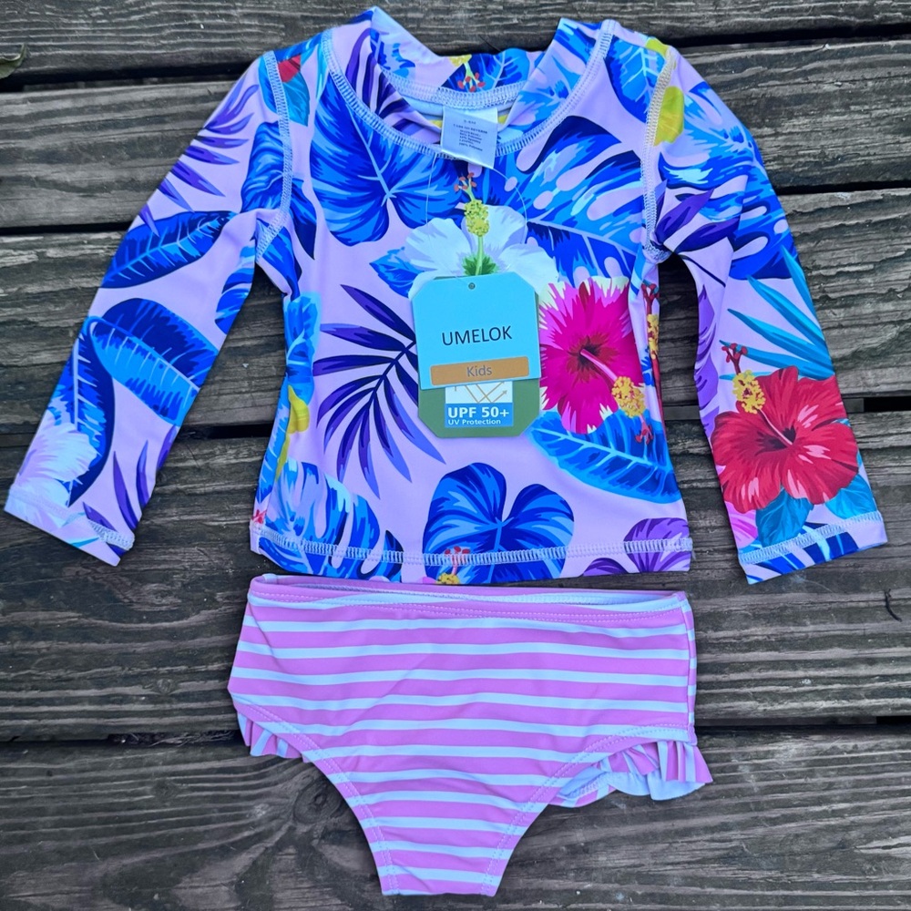 Baby’s Swim Set -3-6 M-UPF50+ Protection-New